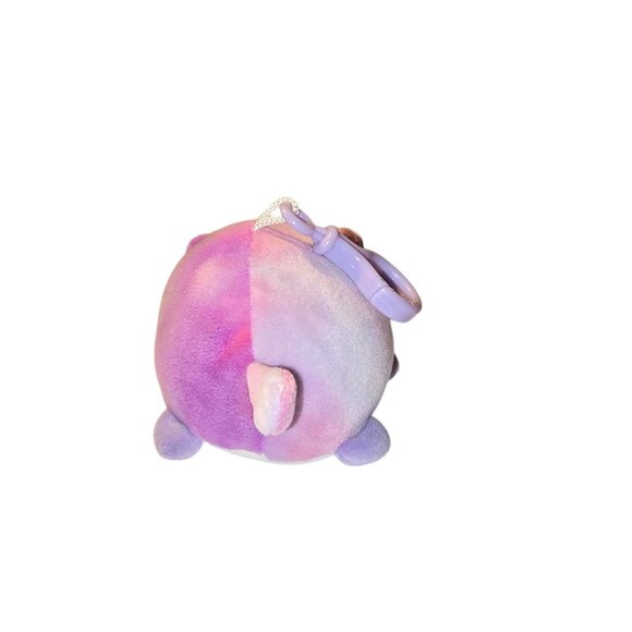 Purple Hamster Squishmallow Plush Keychain Or Bag Charm - Picture 3 of 5